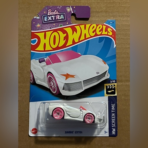 Hot Wheel Other - 💜5/$20💜 Hot Wheels Barbie Doll Dream Car Move Collector Toy Car Figure